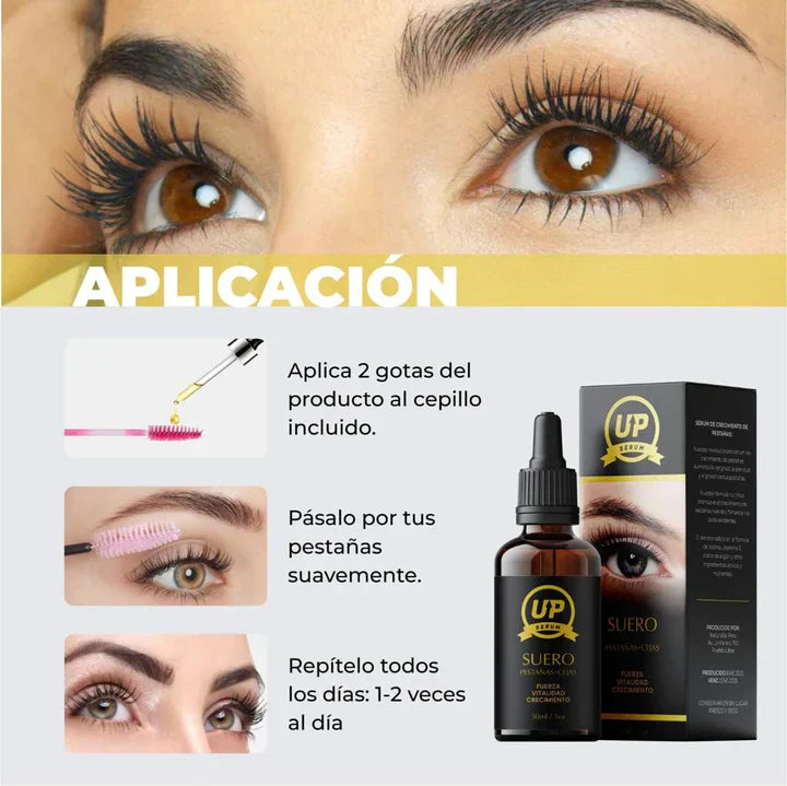 SERUM UP PRO: Alargamiento de cejas y pestañas