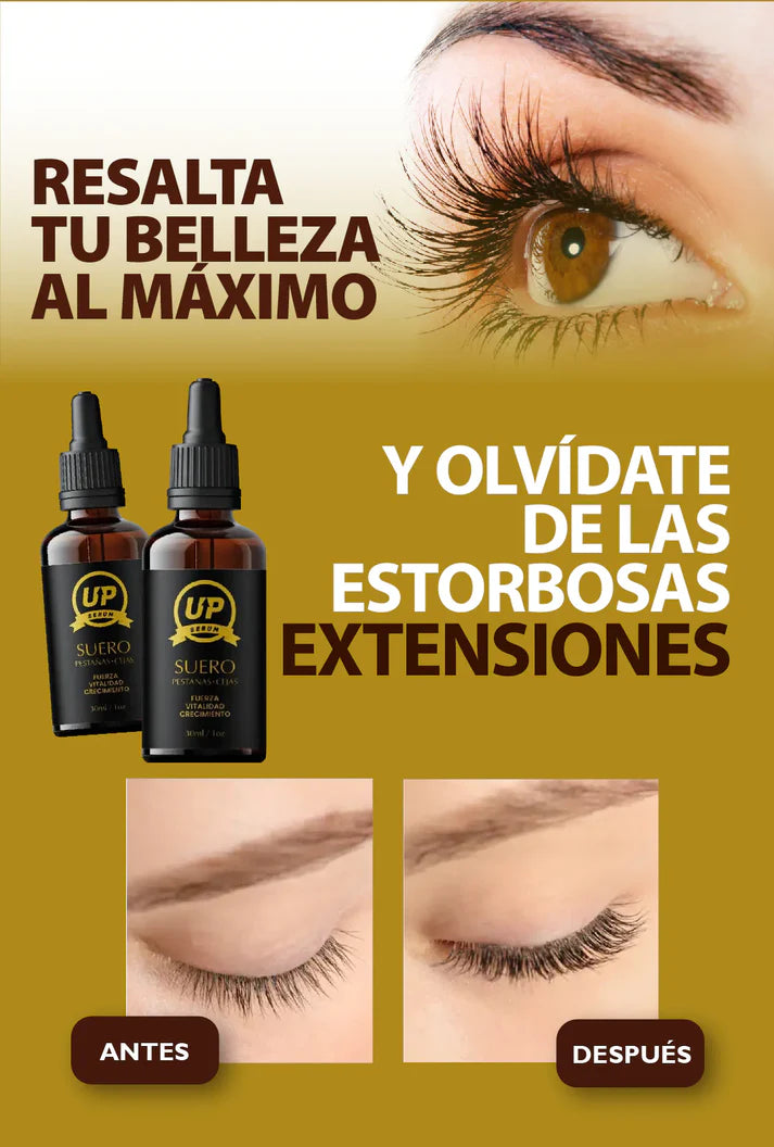 SERUM UP PRO: Alargamiento de cejas y pestañas