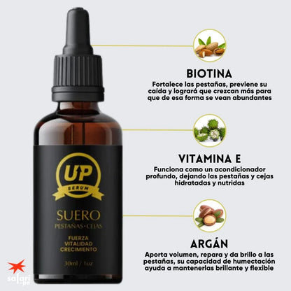 SERUM UP PRO: Alargamiento de cejas y pestañas